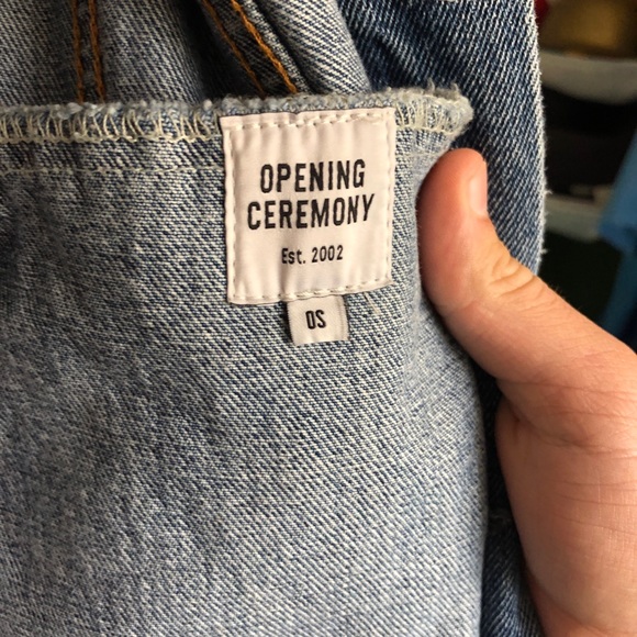RARE DESIGNER SPECIAL EDITION Opening Ceremony x Levi’s Jean Jacket XL Unisex - Picture 9 of 11